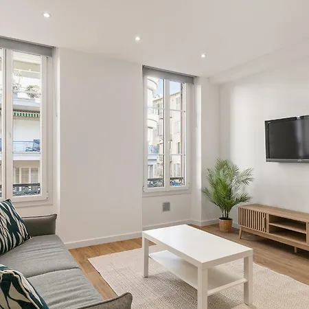 Apartman Elegant 2 Pieces Nicois - Carre D'or - Centre - A 2 Min Nizza